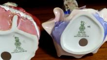 FOUR ROYAL DOULTON FIGURINES