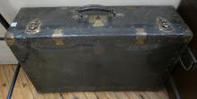 TWO VINTAGE SUITCASES