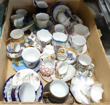 THREE BOX LOTS OF CHINA