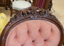 VICTORIAN MAHOGANY GENTLEMEN'S CHAIR