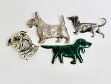 DOG BROOCHES