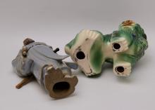 FIGURE AND FOO DOG