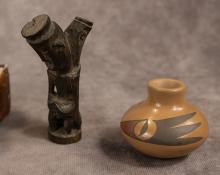 FOUR INDIGENOUS COLLECTIBLES