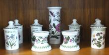 "BOTANIC GARDEN" SPICE CANISTERS, ETC.