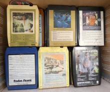 8-TRACK TAPES AND PLAYER