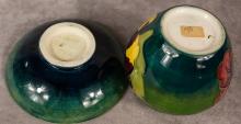 MOORCROFT VASE AND BOWL