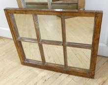 TWO WINDOW FRAME MIRRORS