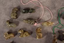 CHINESE STONE PENDANTS