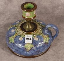 ROYAL DOULTON POTTERY CHAMBER STICK