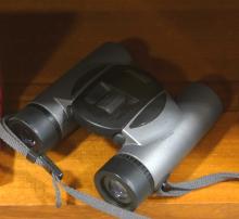 RADIO, PEN AND BINOCULARS
