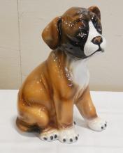 LARGE ITALIAN "ST. BERNARD PUPPY" FIGURINE