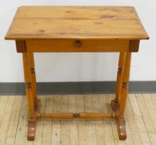 PINE STAND TABLE