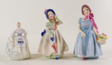 THREE ROYAL DOULTON FIGURINES