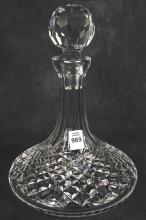 WATERFORD "COLLEEN" SHIP'S DECANTER