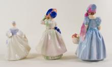 THREE ROYAL DOULTON FIGURINES