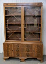 MAHOGANY CHINA CABINET