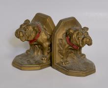 BULLDOG BOOKENDS