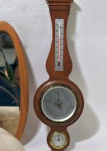 STOOL, BAROMETER AND MIRROR