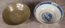 TWO ANTIQUE CHINESE BOWLS