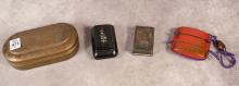 CIGARETTE BOX, SNUFF BOXES AND MATCH HOLDER