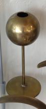 SCANDINAVIAN MCM BRASS CANDLEHOLDERS