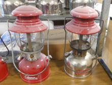 EIGHT COLEMAN LANTERNS