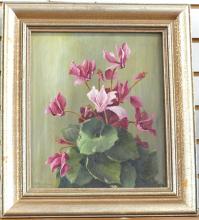 FRAMED "STILL LIFE" OIL PAINTING
