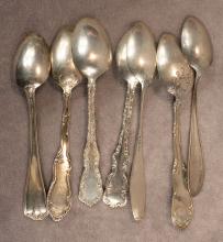 SEVEN STERLING SPOONS