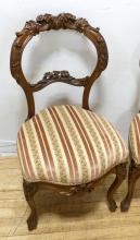 PAIR OF VICTORIAN SIDE CHAIRS