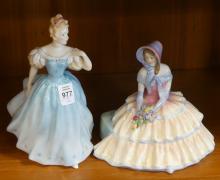 TWO ROYAL DOULTON FIGURINES