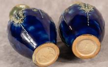 PAIR OF ROYAL DOULTON VASES