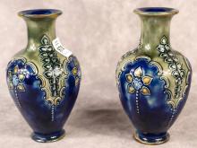 PAIR OF ROYAL DOULTON VASES