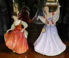 TWO ROYAL DOULTON FIGURINES