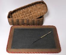 CHALKBOARD AND BASKET