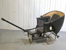 ANTIQUE PULL STROLLER