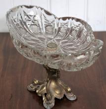 CRYSTAL PEDESTAL BOWL