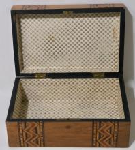 INLAID WOOD BOX