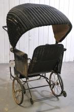 ANTIQUE PULL STROLLER