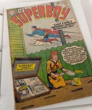 BINDER OF SUPERMAN AND SUPER BOY COMICS