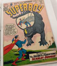 BINDER OF SUPERMAN AND SUPER BOY COMICS