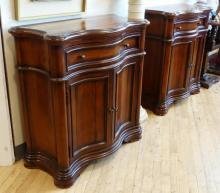 PAIR OF HOOKER FURNITURE CONSOLE CABINETS