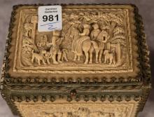 JEWELLERY CASKET AND TRINKET BOX