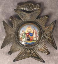 STERLING ODD FELLOWS GRAND MASTER CROSS