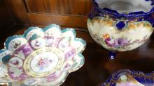 FIVE PIECES OF NIPPON PORCELAIN