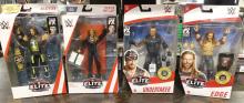 EIGHT WWE "ELITE" WRESTLING FIGURES