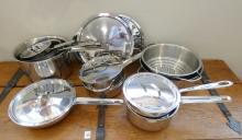 PADERNO STAINLESS STEEL COOKWARE