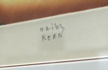 FRAMED LIMITED EDITION HAIM KERN AQUATINT ETCHING