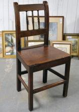 EARLY OAK CHAIR