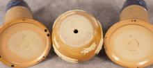 THREE PIECES OF ANTIQUE DOULTON POTTERY