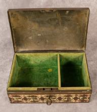 ENAMELED JEWELLERY BOX